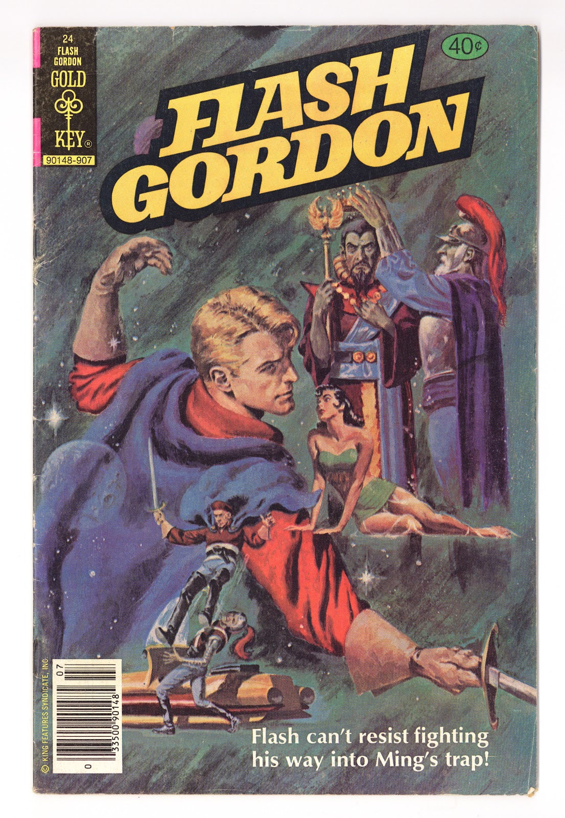 Flash Gordon   24  Low Grade   (1979) Key   Gold Key
