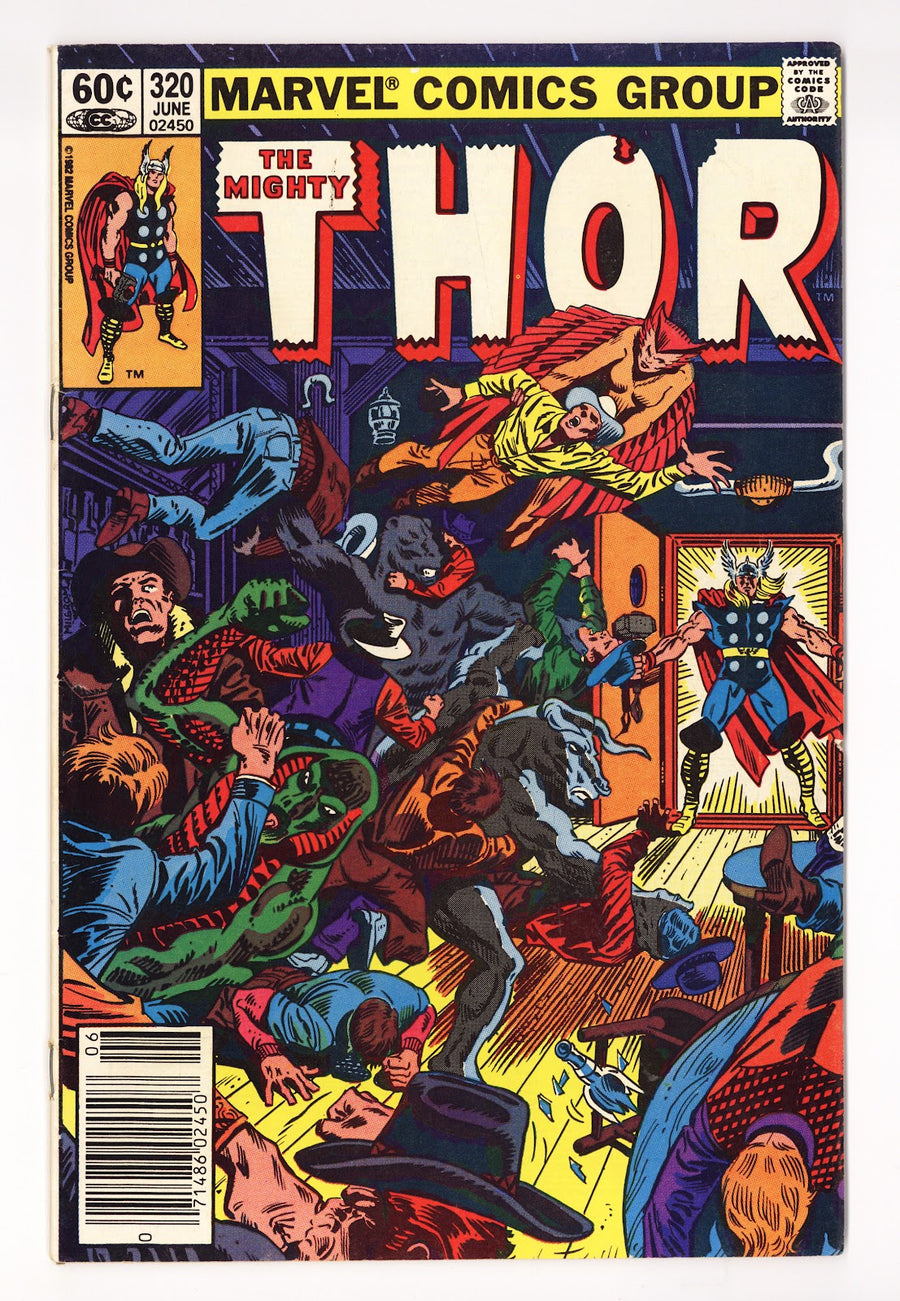 Thor Vol 1 320 Mid Grade (1982) Newsstand 