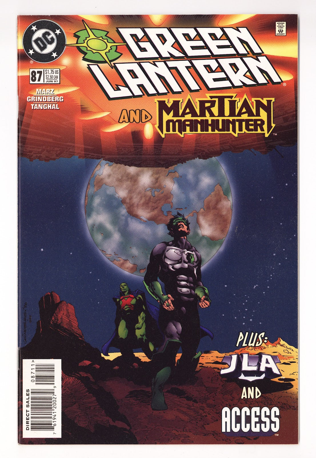 Green Lantern Vol 3 88  High Grade   (1997)