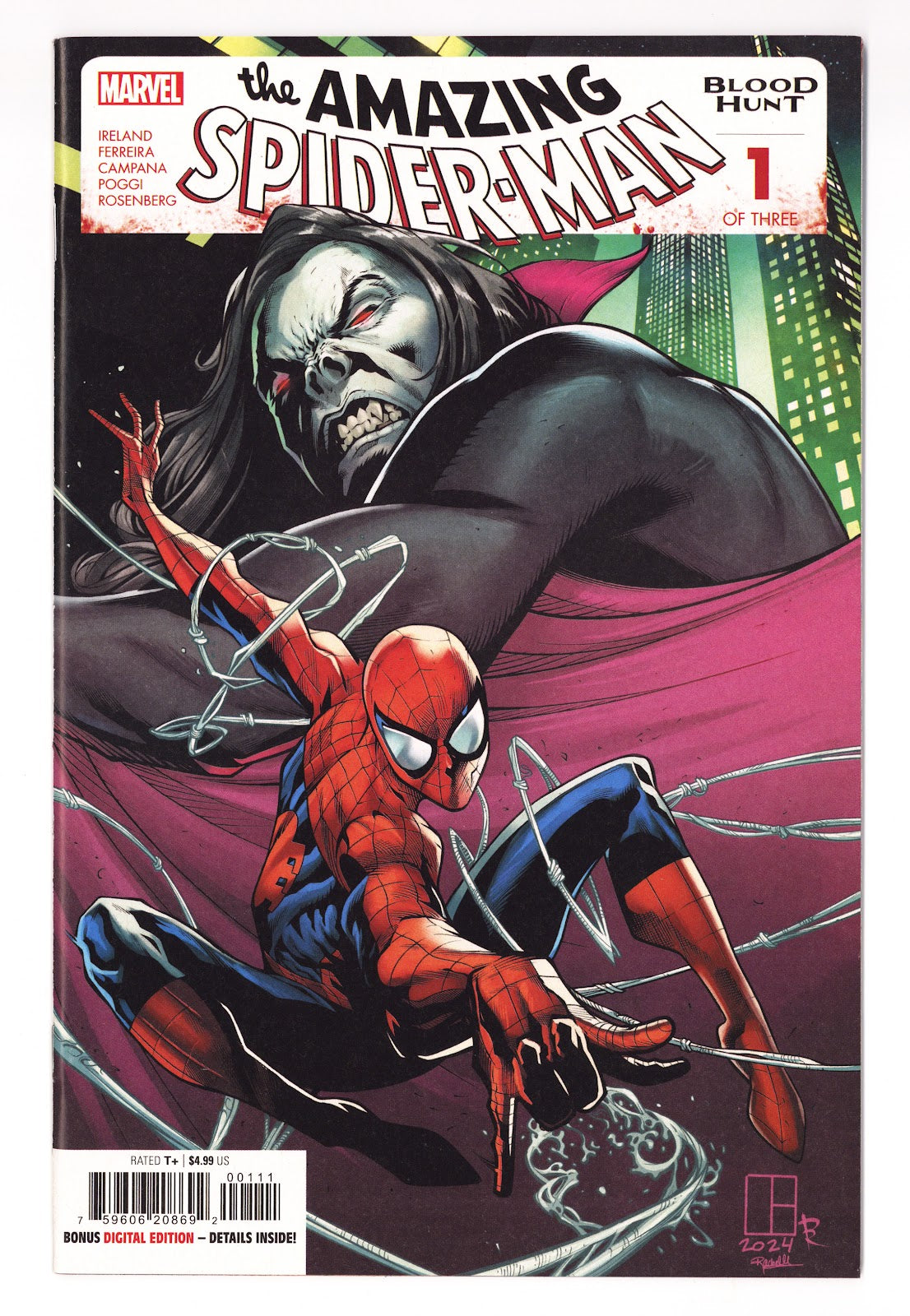 Amazing Spider-Man: Blood Hunt 1 High Grade (2024) 