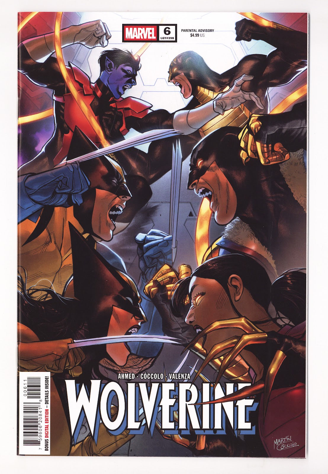 Wolverine Vol 8 6 (398) High Grade (2025) Coccolo Variant 