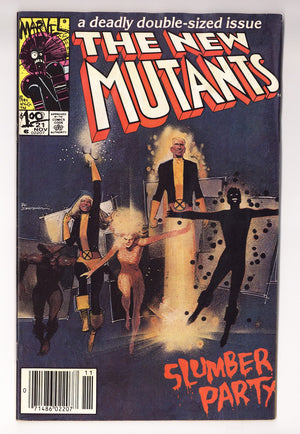 The New Mutants Vol 1 21 Low Grade (1984) Newsstand