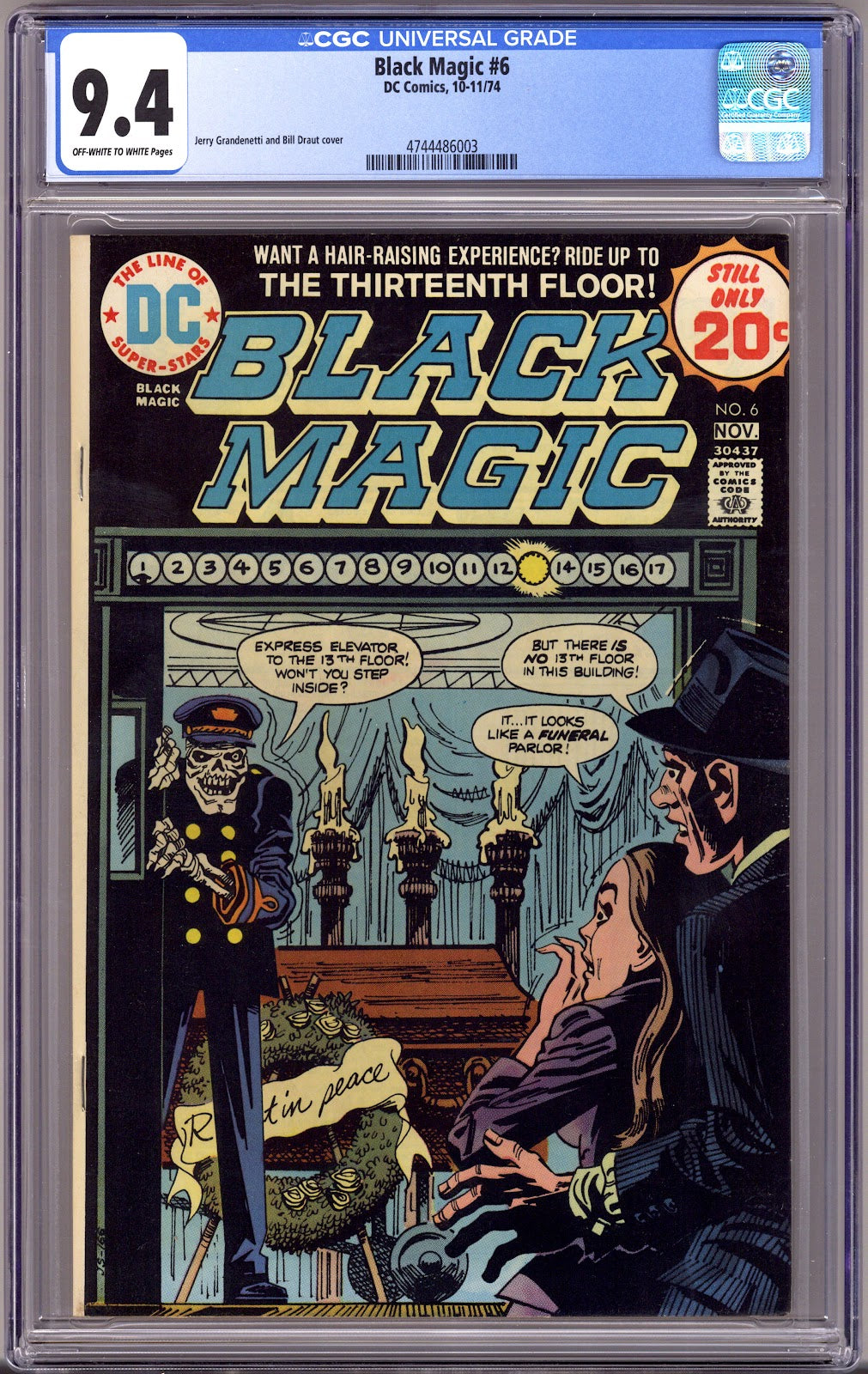 Black Magic   6 CGC 9.4 (NM)   (1974)
