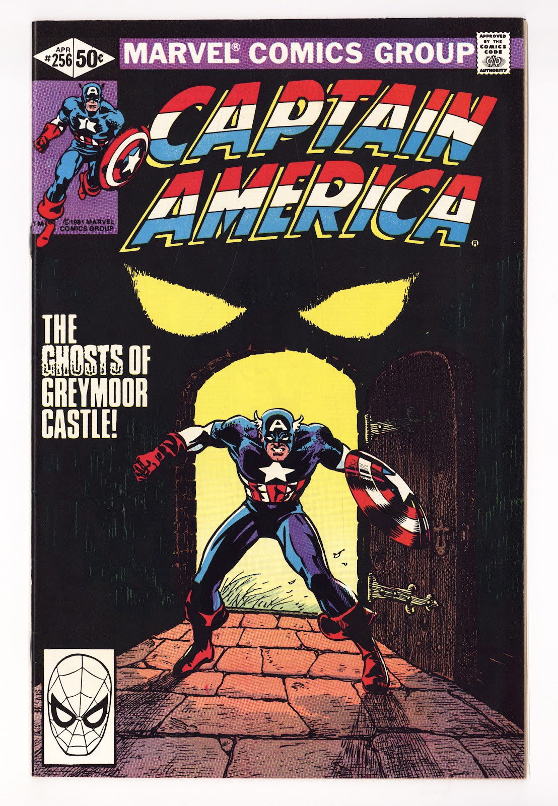 Captain America Vol 1 256 High Grade (1981) 
