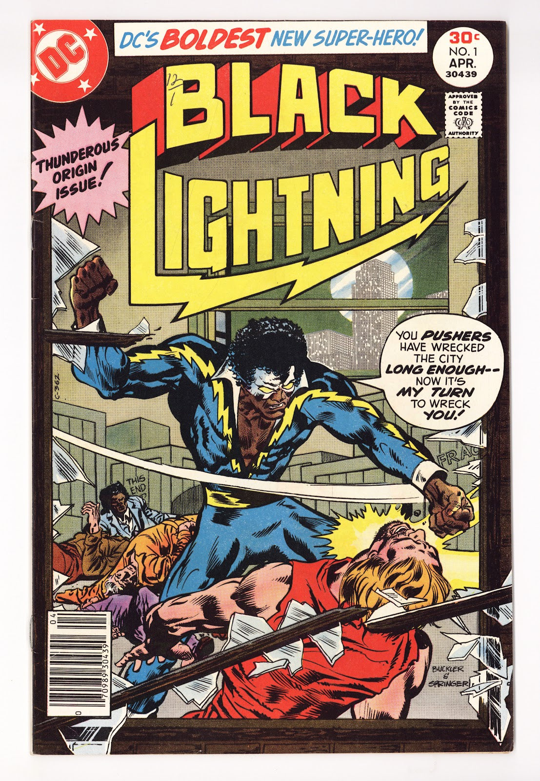Black Lightning Vol 1 1 VF- (7.5) (1977) 