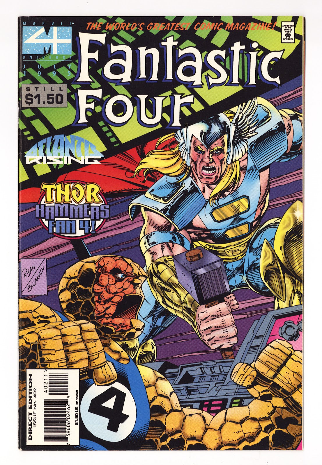 Fantastic Four Vol 1 402  Mid Grade   (1995)