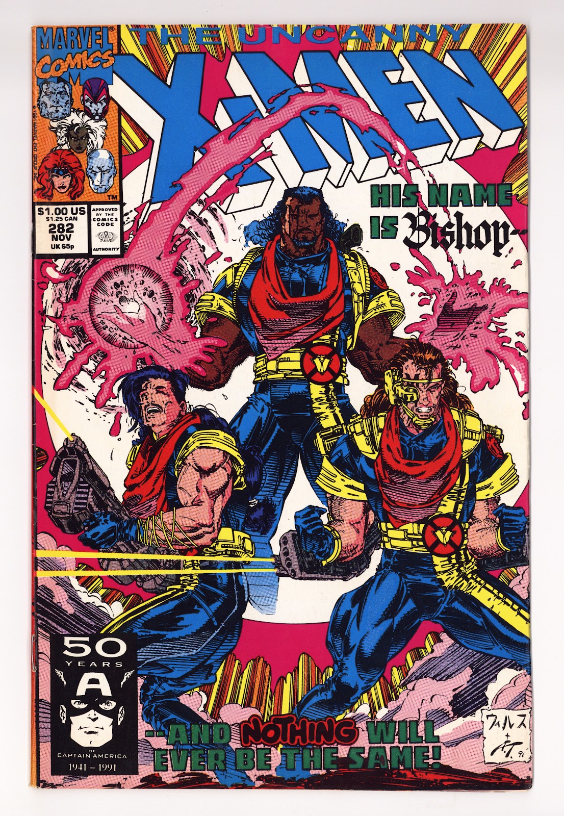 The Uncanny X-Men Vol 1 282  FN (6.0)   (1991)     