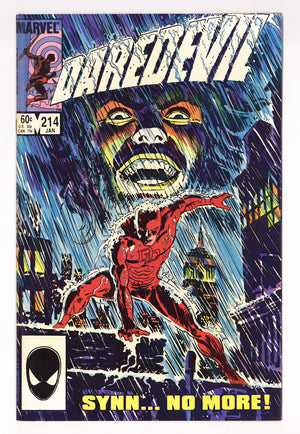 Daredevil Vol 1 214  Mid Grade   (1985)