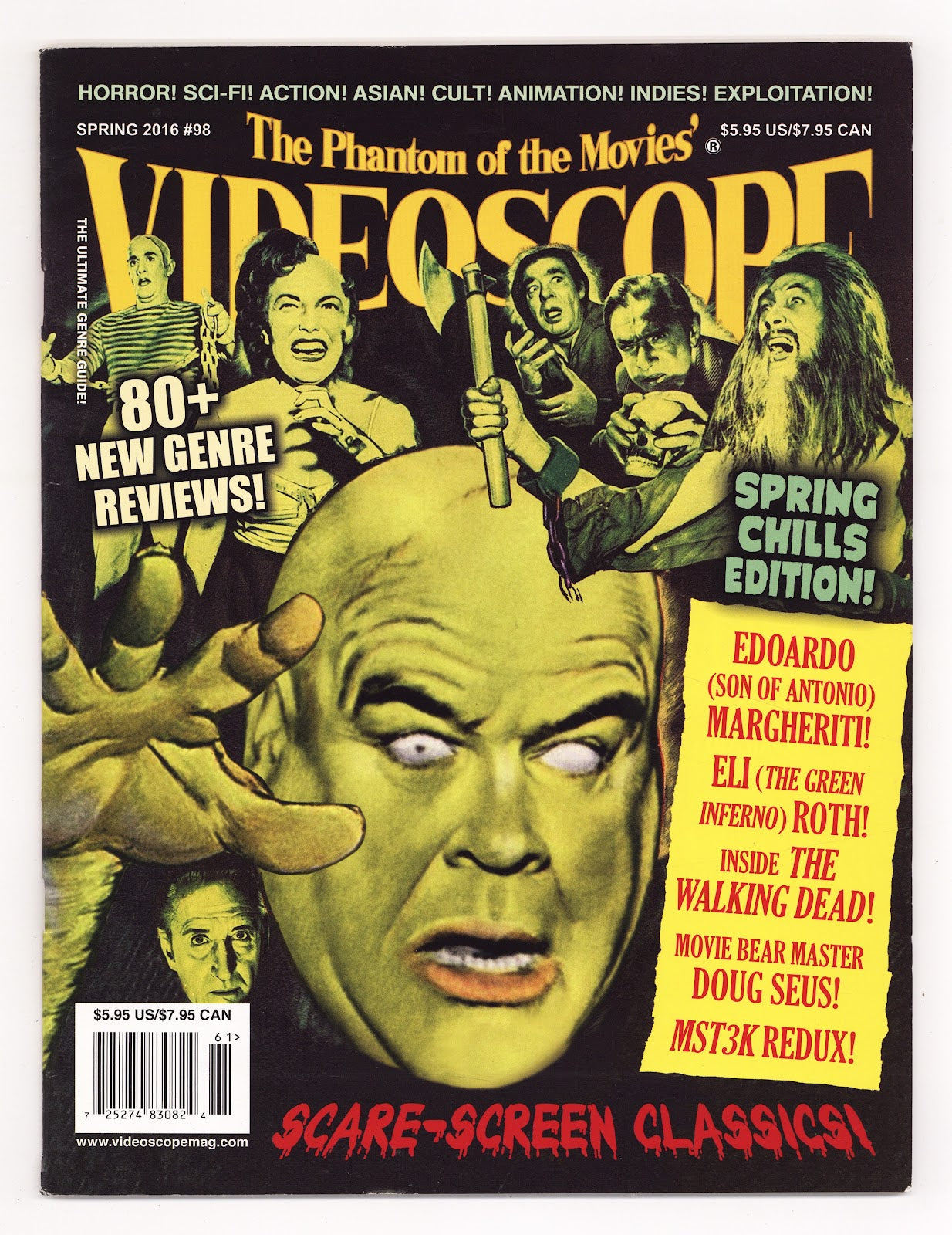 The Phantom of the Movies' Videoscope 98 Low Grade (2016) 