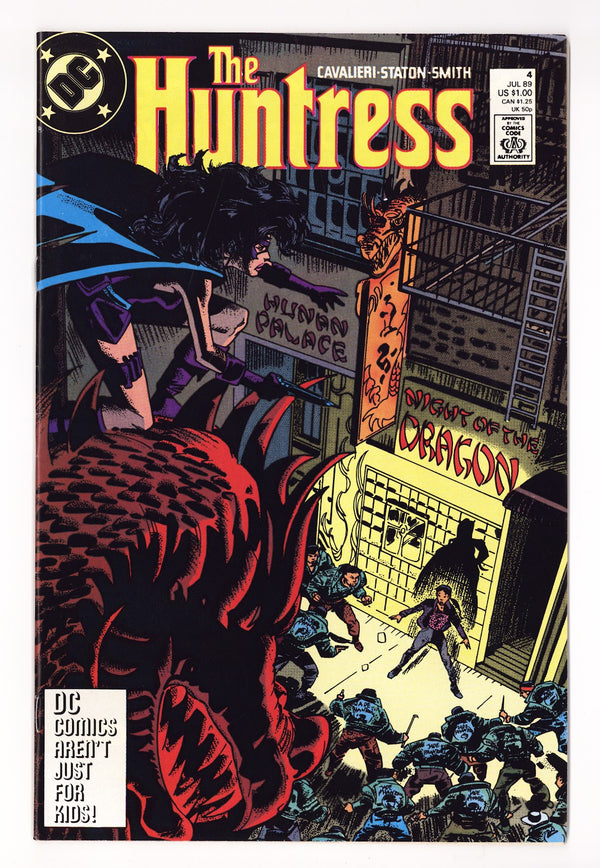 The Huntress Vol 1 4  High Grade   (1989)   Direct