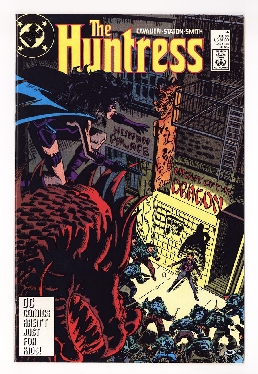 The Huntress Vol 1 4  High Grade   (1989)   Direct  