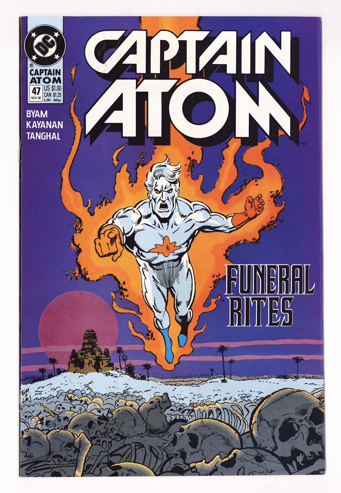 Captain Atom Vol 3 47  High Grade   (1990)     