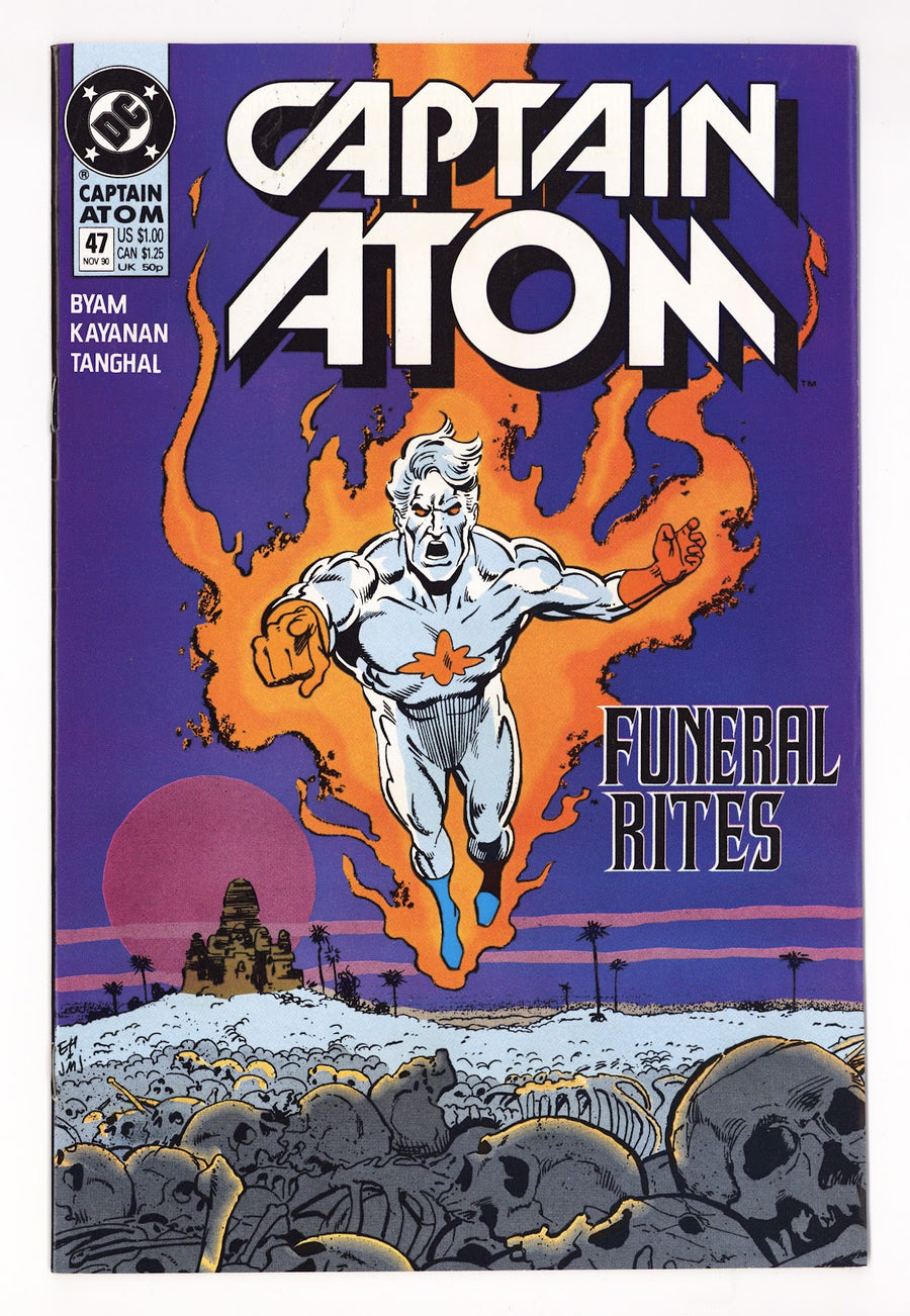 Captain Atom Vol 3 47  High Grade   (1990)     
