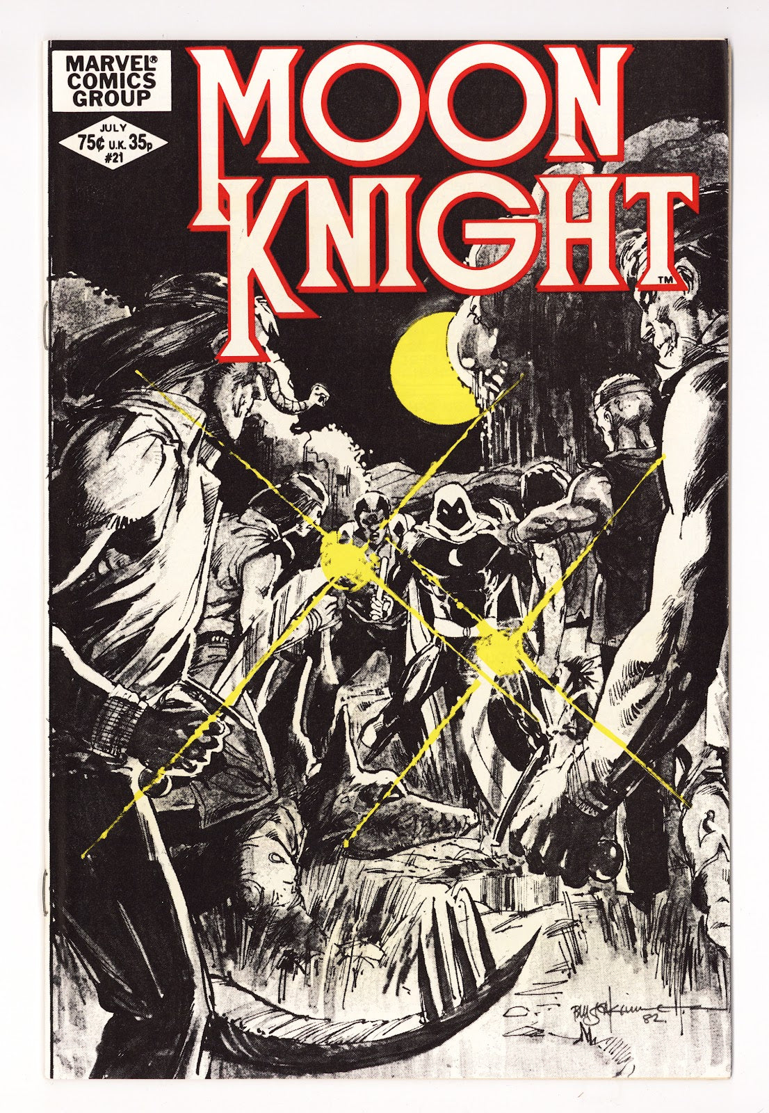 Moon Knight Vol 1 21 High Grade (1982) 