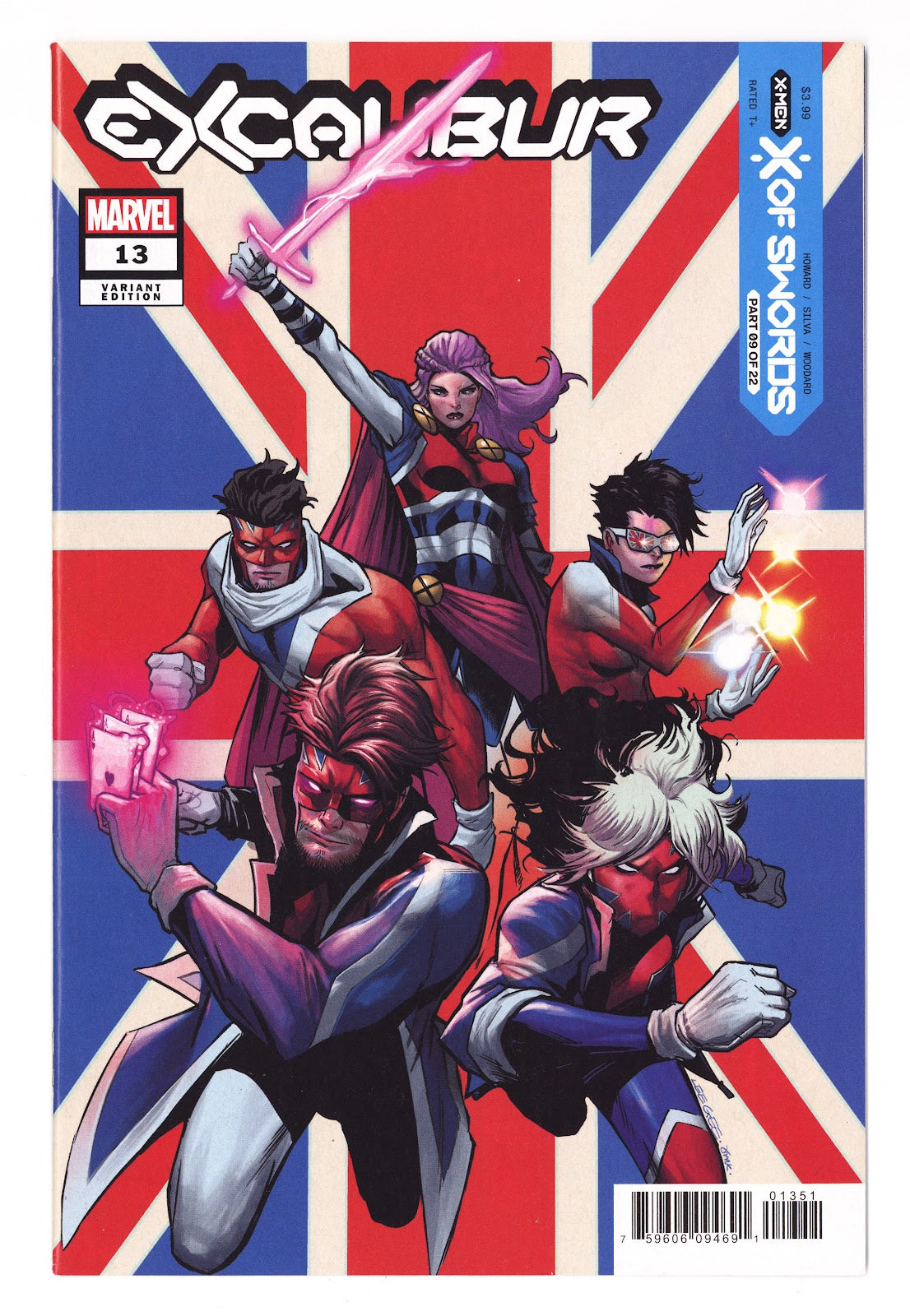 Excalibur Vol 4 13 High Grade (2020) Garbett Variant 