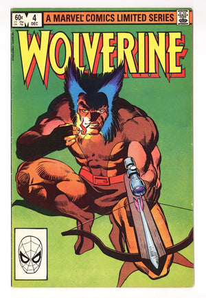 Wolverine Vol 1 4  VG+ (4.5)   (1982)