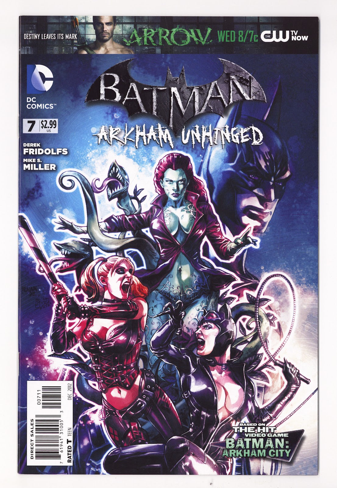 Batman: Arkham Unhinged   7  High Grade   (2012)     