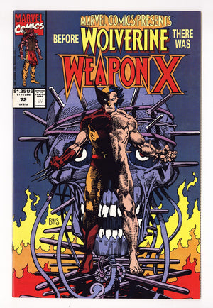 Marvel Comics Presents Vol 1 72 VF+ (8.5) (1991)