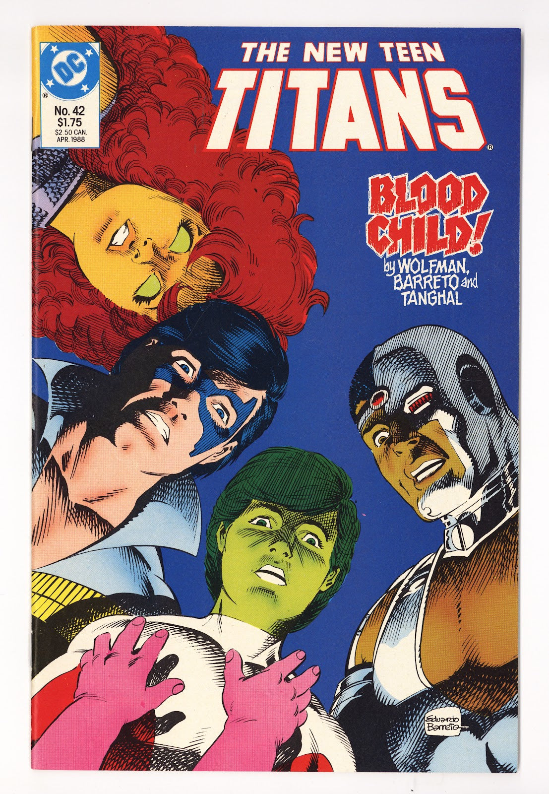 The New Teen Titans Vol 2 42 High Grade (1988) 