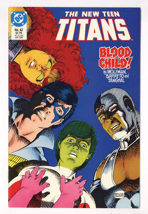 The New Teen Titans Vol 2 42 High Grade (1988)