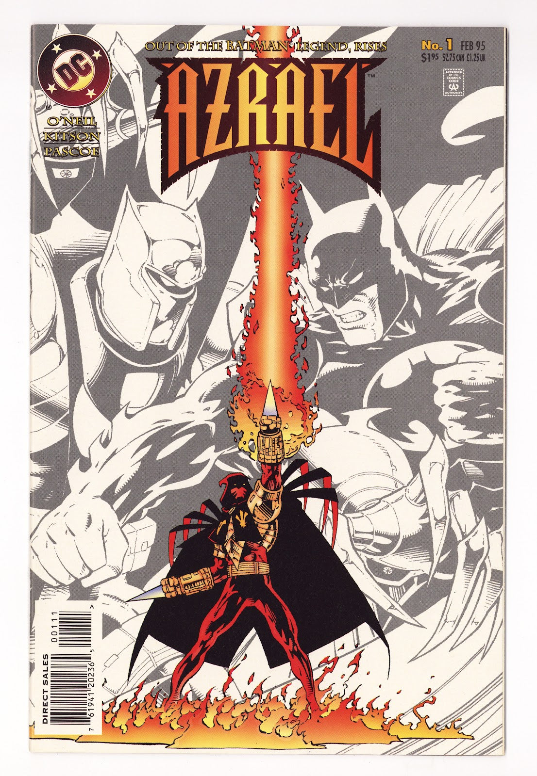Azrael Vol 1 1 High Grade (1995) 
