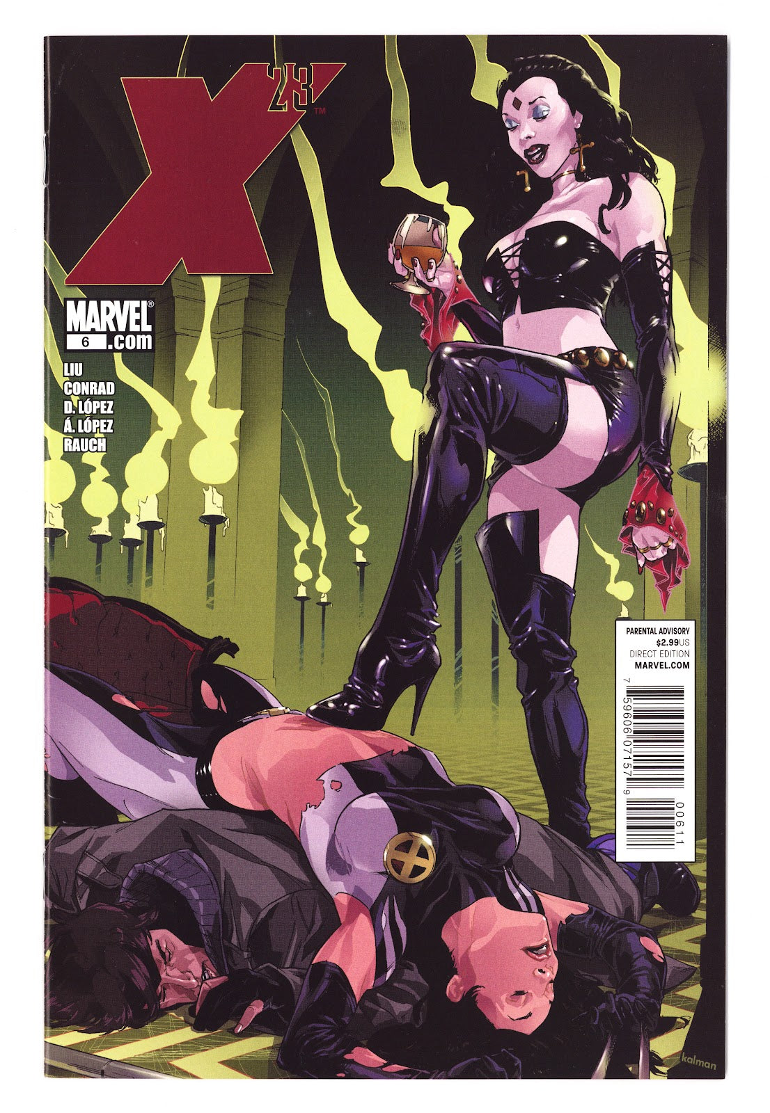 X-23 Vol 3 6 High Grade (2011) 