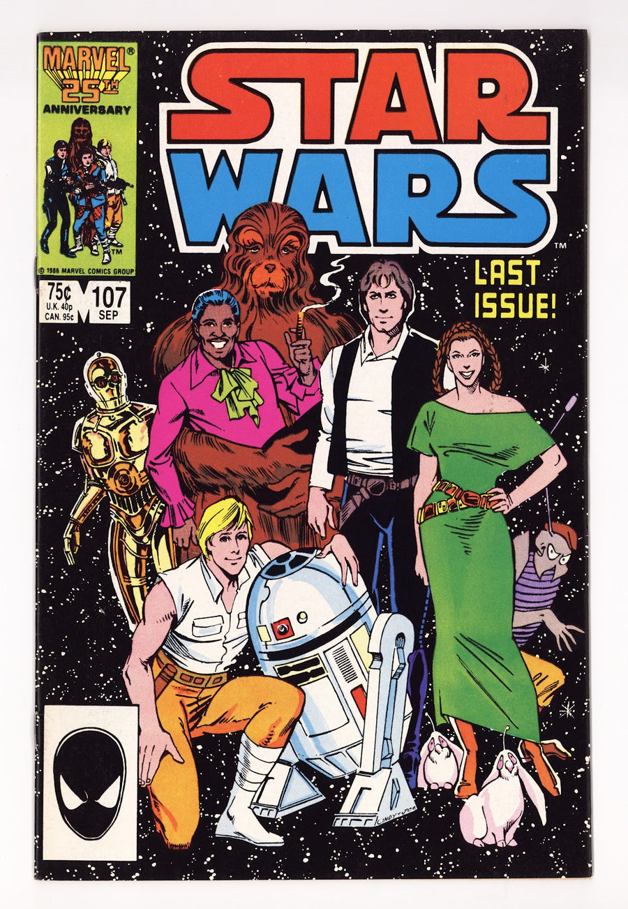 Star Wars Vol 1 107  VF+ (8.5)   (1986)     