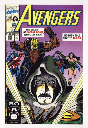 The Avengers Vol 1 333 High Grade (1991)