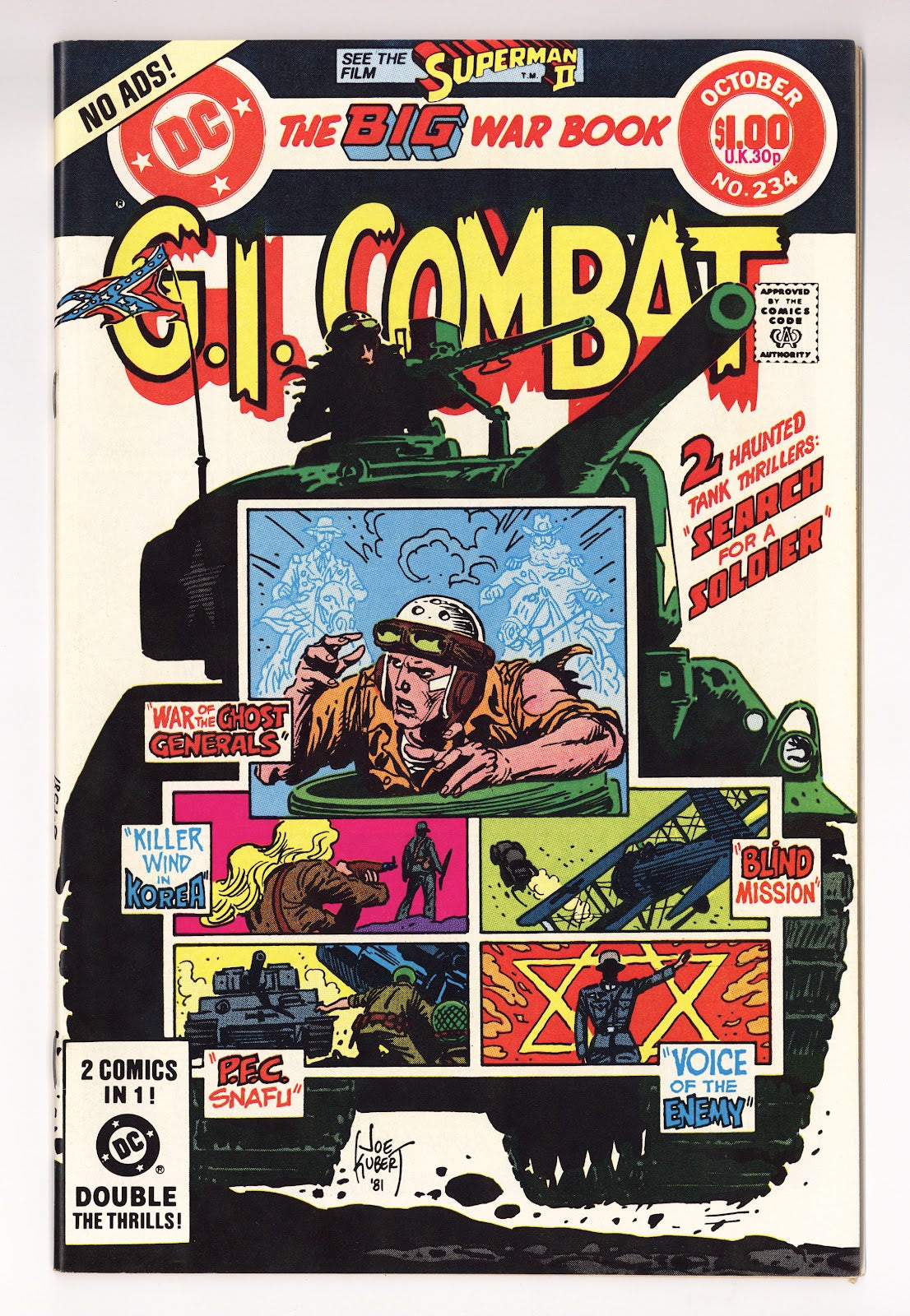 G.I. Combat Vol 1 234 VF/NM (9.0) (1981) 