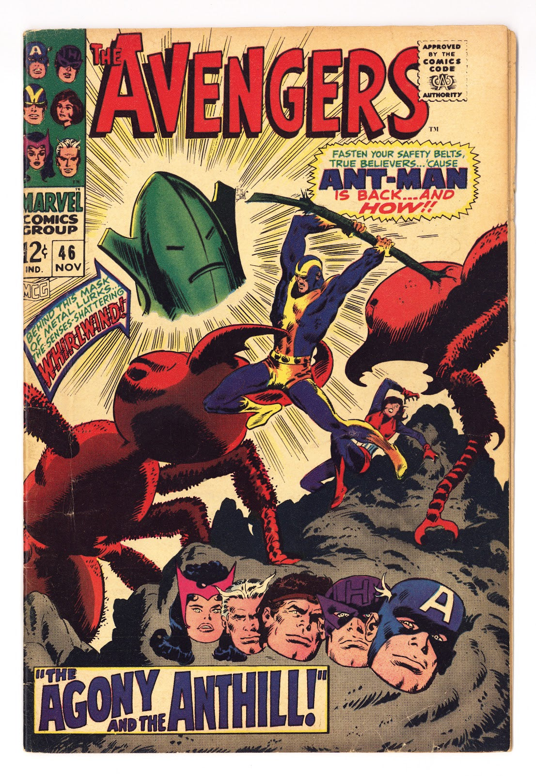 The Avengers Vol 1 46 VG+ (4.5) (1967) 