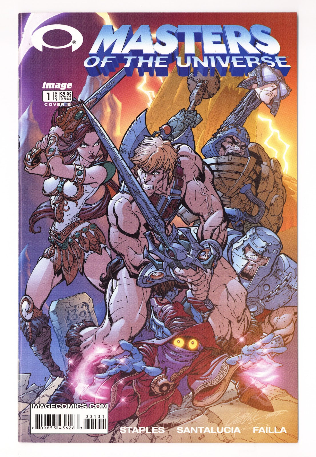 Masters of the Universe Vol 1 1  High Grade   (2002) Campbell   Variant