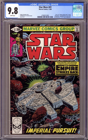 Star Wars Vol 1 41 CGC 9.8 (NM/M) (1980)