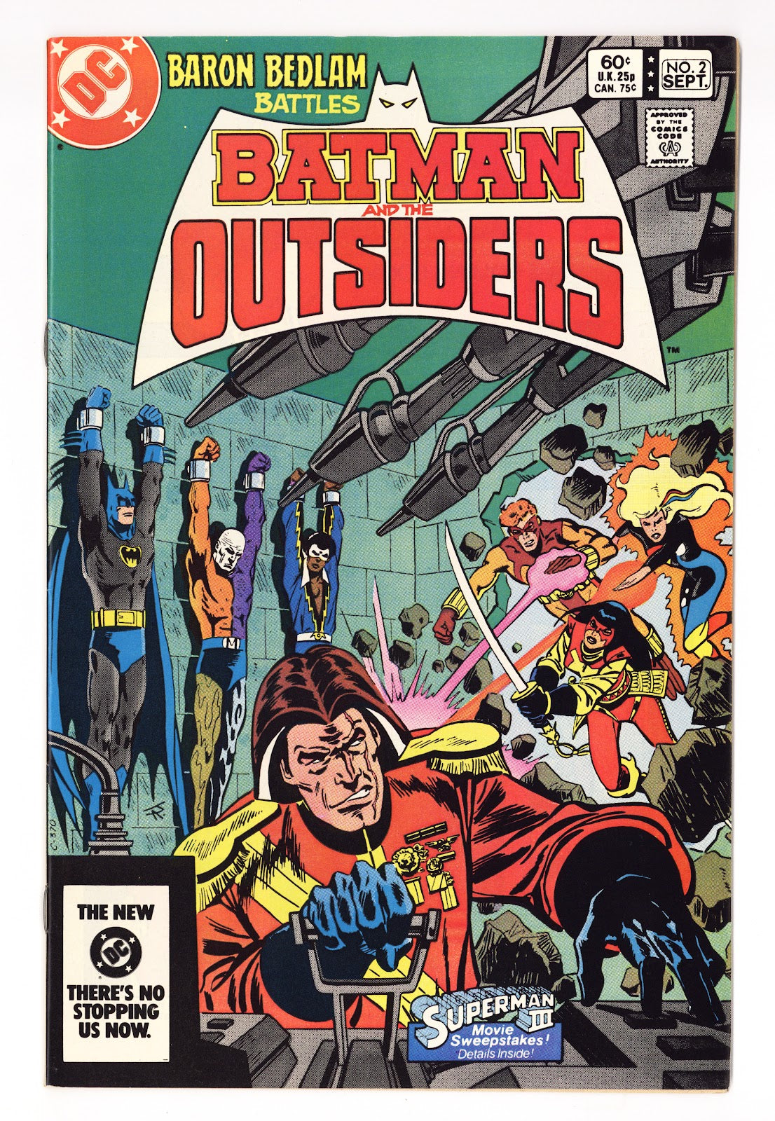 Batman and the Outsiders Vol 1 2  High Grade   (1983)   Direct  