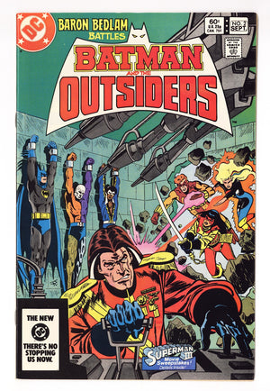 Batman and the Outsiders Vol 1 2  High Grade   (1983)   Direct