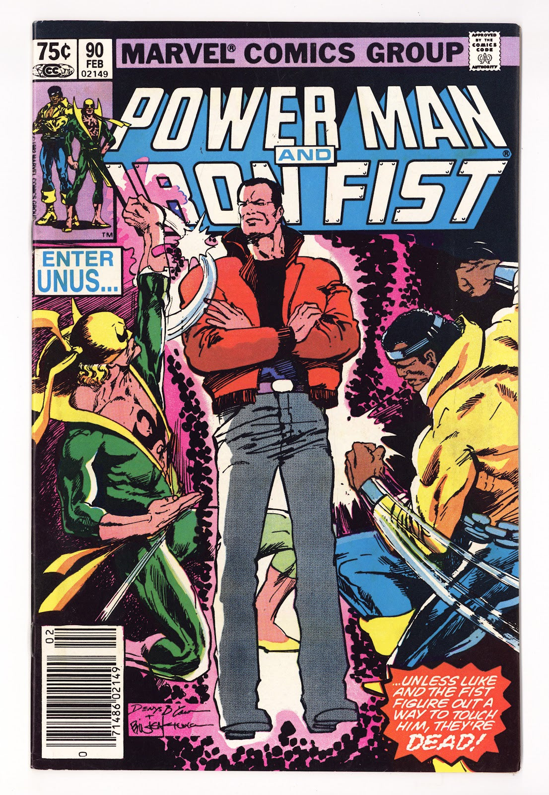 Power Man and Iron Fist Vol 1 90  Mid Grade   (1983)   Canadian Price Variant  