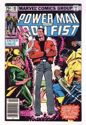 Power Man and Iron Fist Vol 1 90  Mid Grade   (1983)   Canadian Price Variant