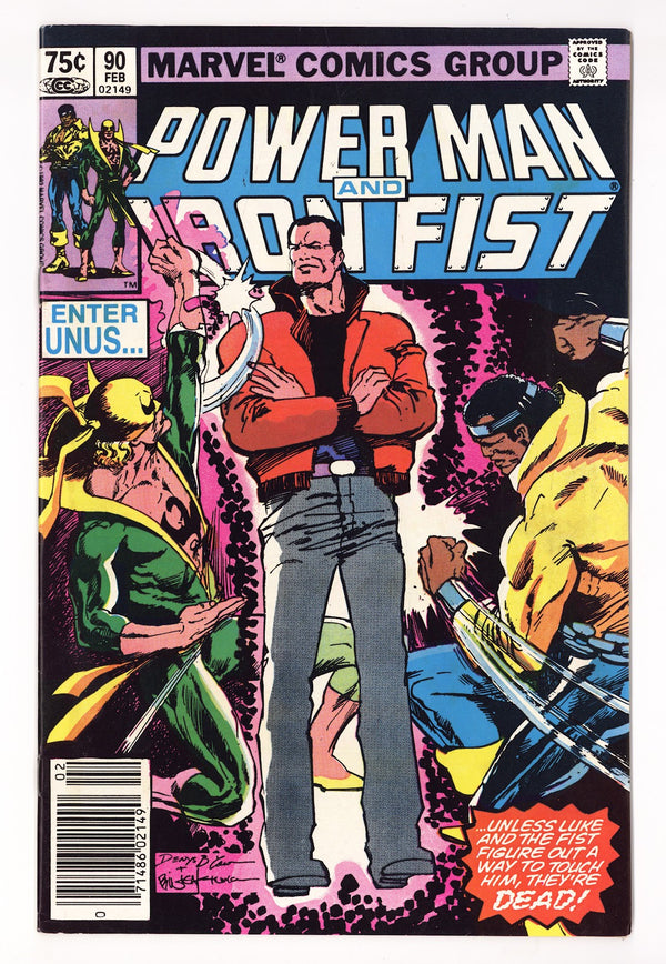 Power Man and Iron Fist Vol 1 90  Mid Grade   (1983)   Canadian Price Variant