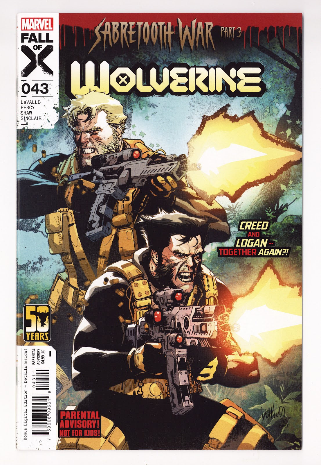 Wolverine Vol 7 43 High Grade (2024) 