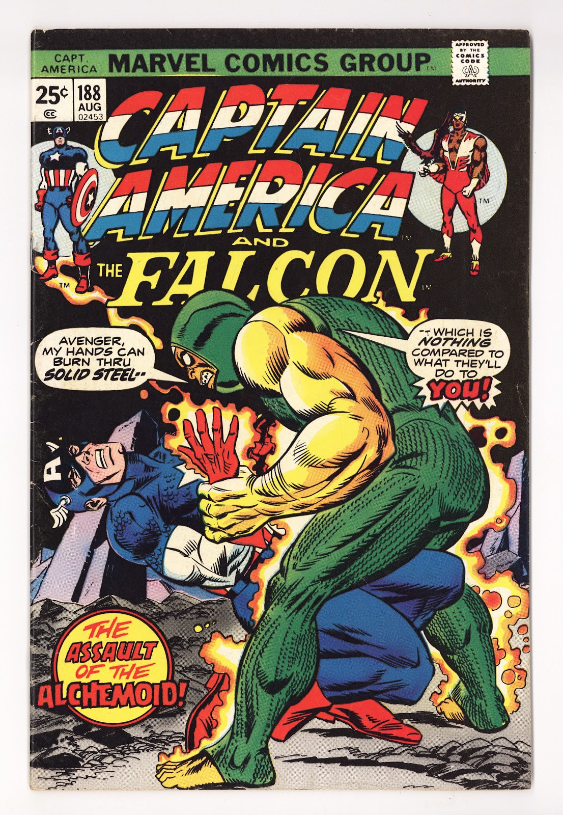 Captain America Vol 1 188 Mid Grade (1975) 