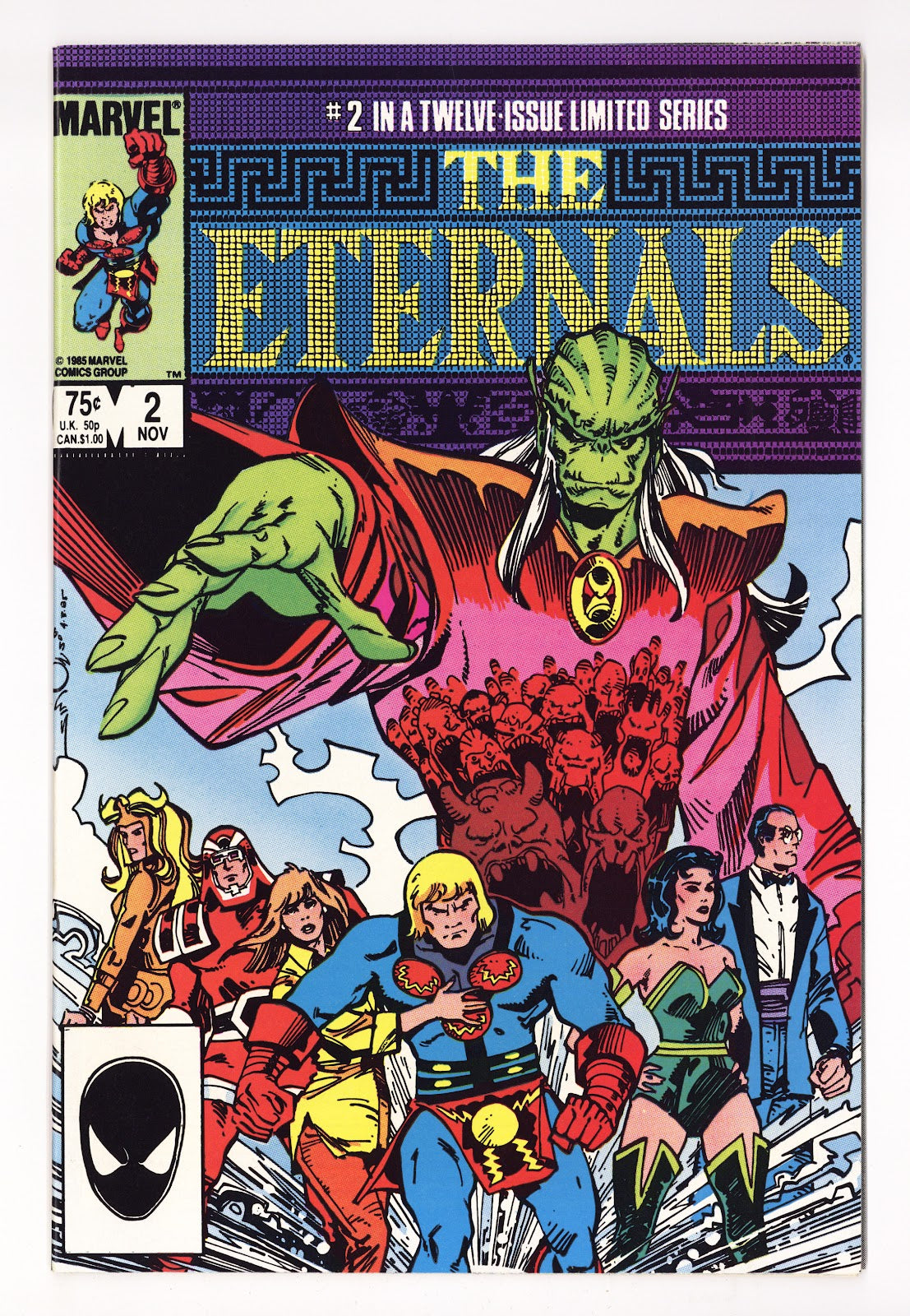 Eternals Vol 2 2  High Grade   (1985)   Direct  