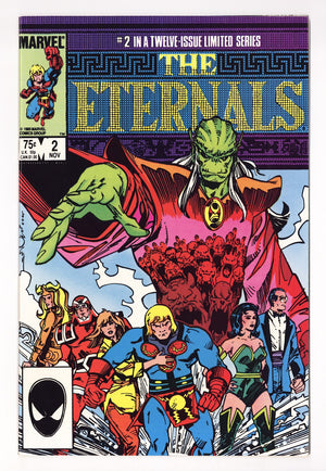 Eternals Vol 2 2  High Grade   (1985)   Direct