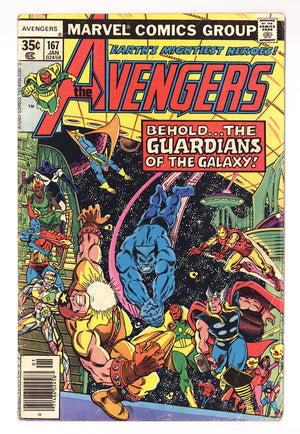 The Avengers Vol 1 167  Low Grade   (1978)