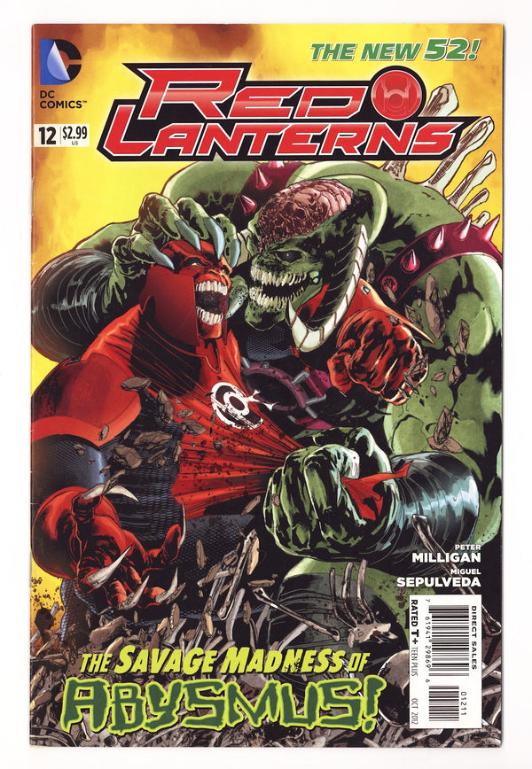 Red Lanterns 12 High Grade (2012)