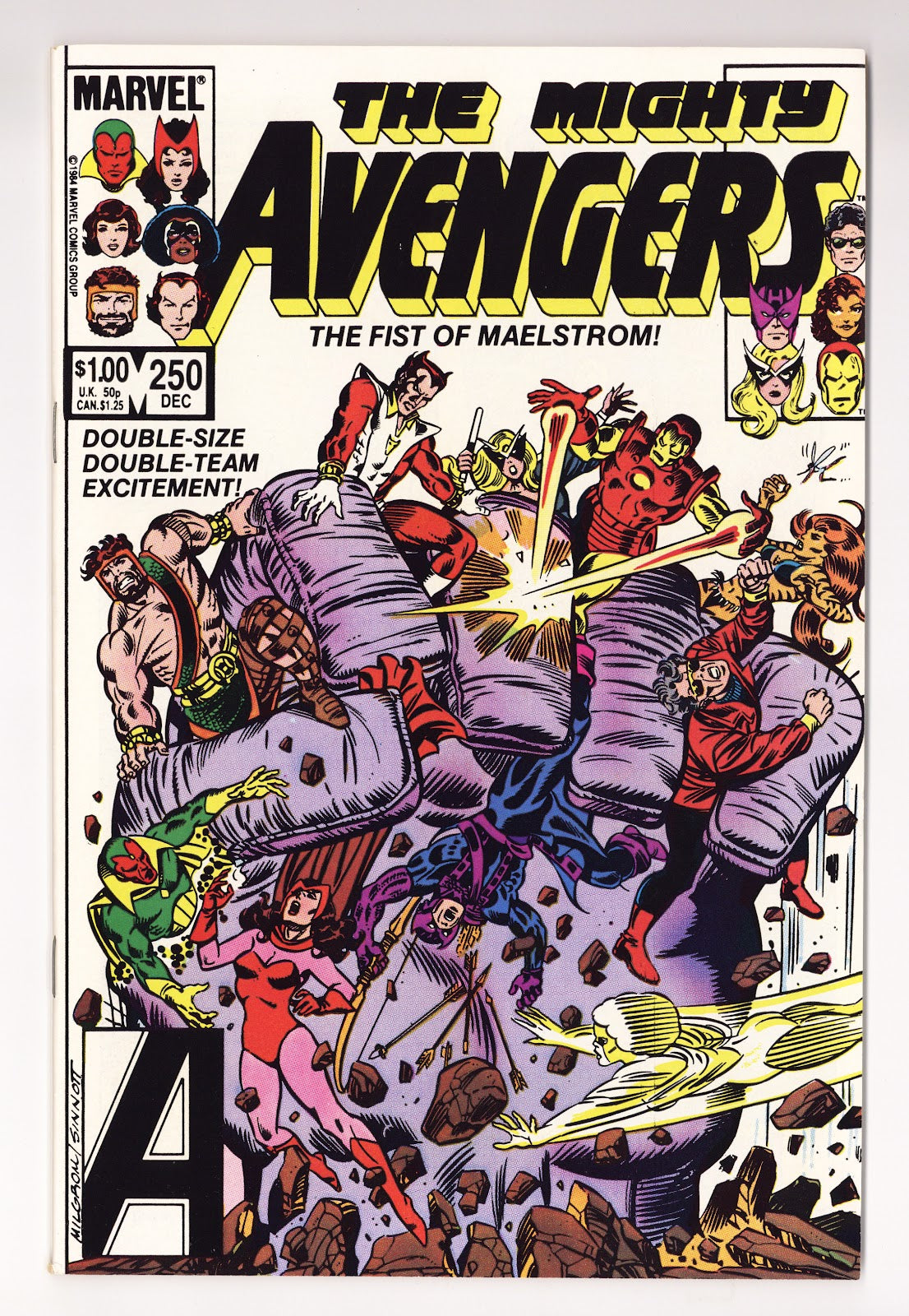 The Avengers Vol 1 250 High Grade (1984) 