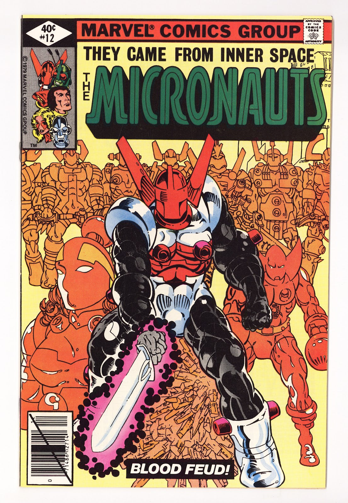 Micronauts Vol 1 12  High Grade   (1979)     