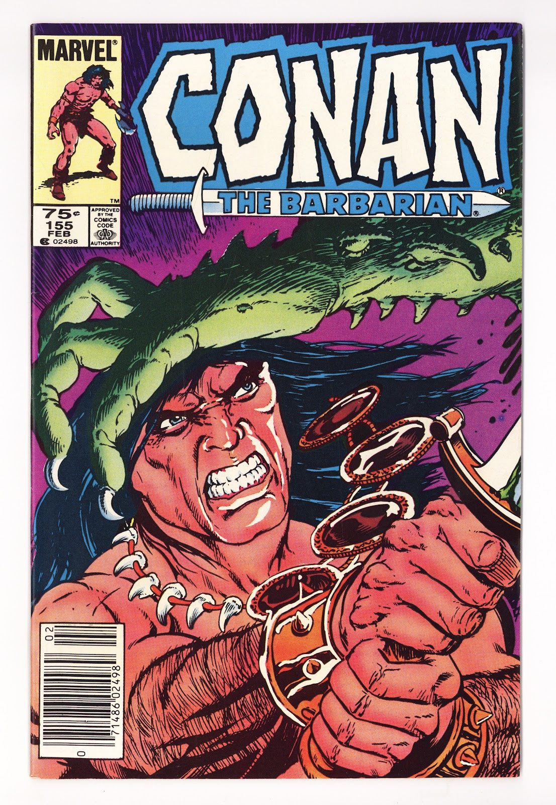 Conan the Barbarian Vol 1 155  Mid Grade   (1984)   Canadian Price Variant  