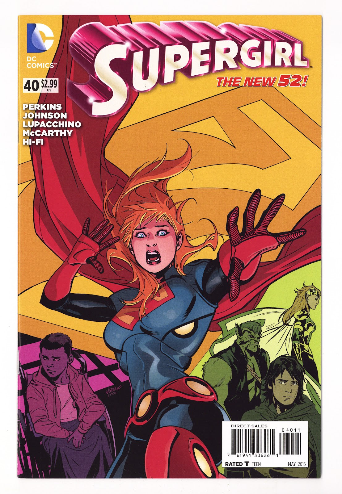 Supergirl Vol 6 40  High Grade   (2015)   Direct Sales  