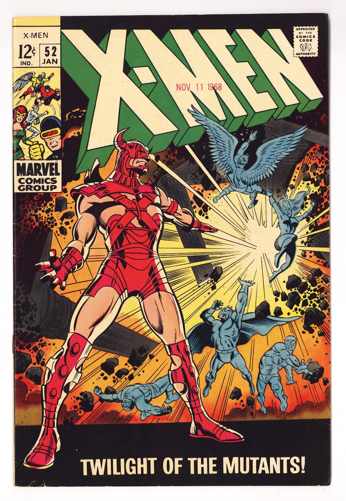 The X-Men Vol 1 52 FN/VF (7.0) (1969) 