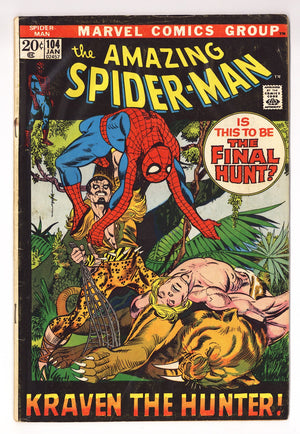 The Amazing Spider-Man Vol 1 104 GD/VG (3.0) (1972)