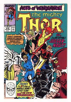 Thor Vol 1 412 VF (8.0) (1989)